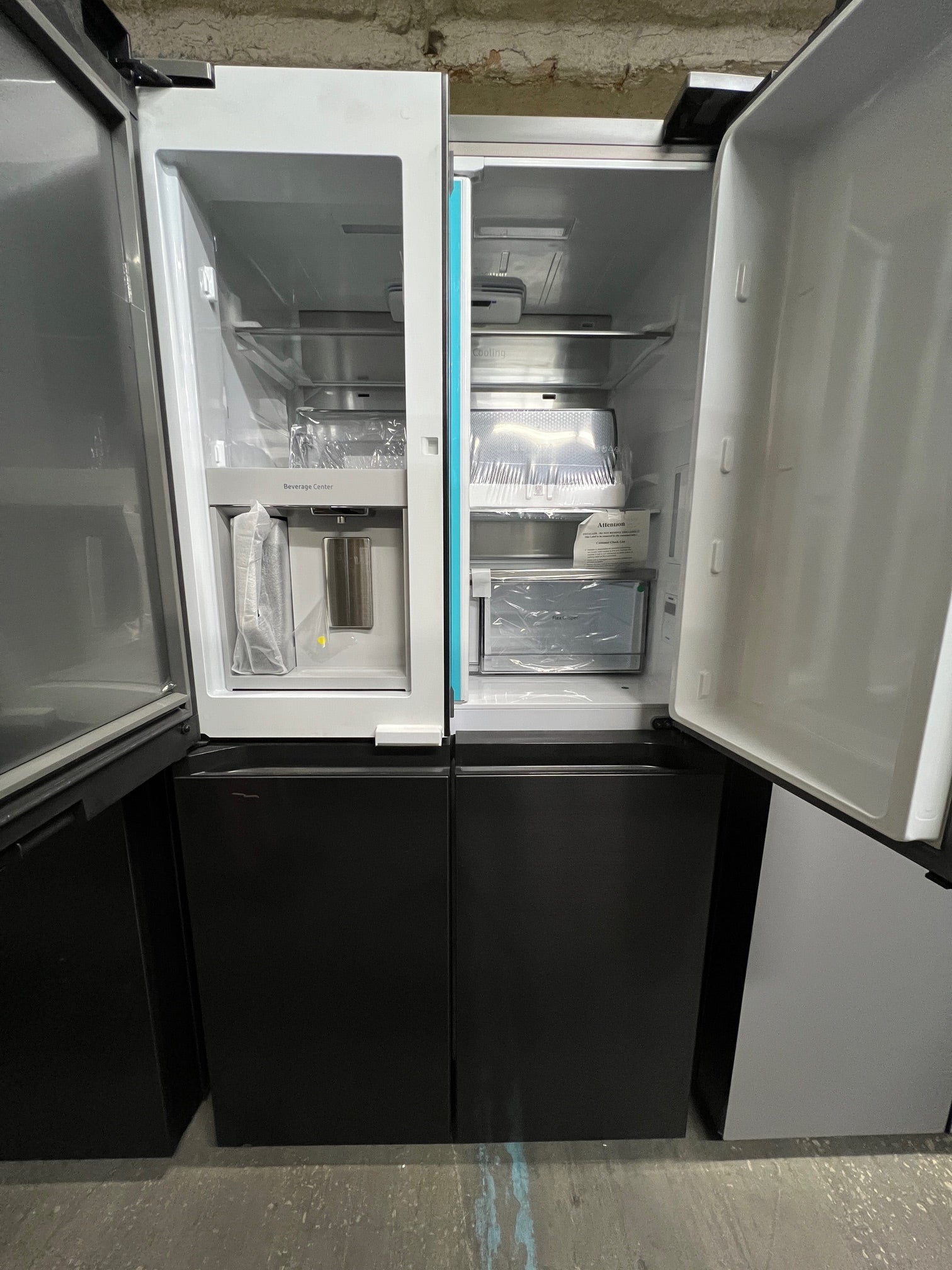 Samsung Bespoke 29 cu. ft. 4 - Door Stainless Black